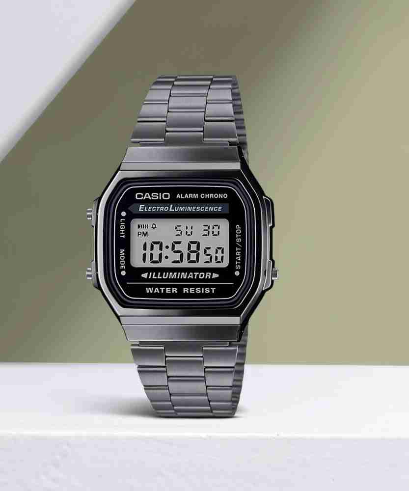 CASIO A168WGG 1ADF Vintage A168WGG 1ADF Digital Watch For