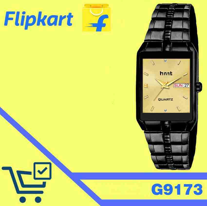 hrnt B9173 B9173 WaterResistant Pure Black Plating DayDate Display Branded Hands Watch Analog Watch For Men Buy hrnt B9173 B9173 WaterResistant Pure Black Plating DayDate Display Branded Hands Watch A...