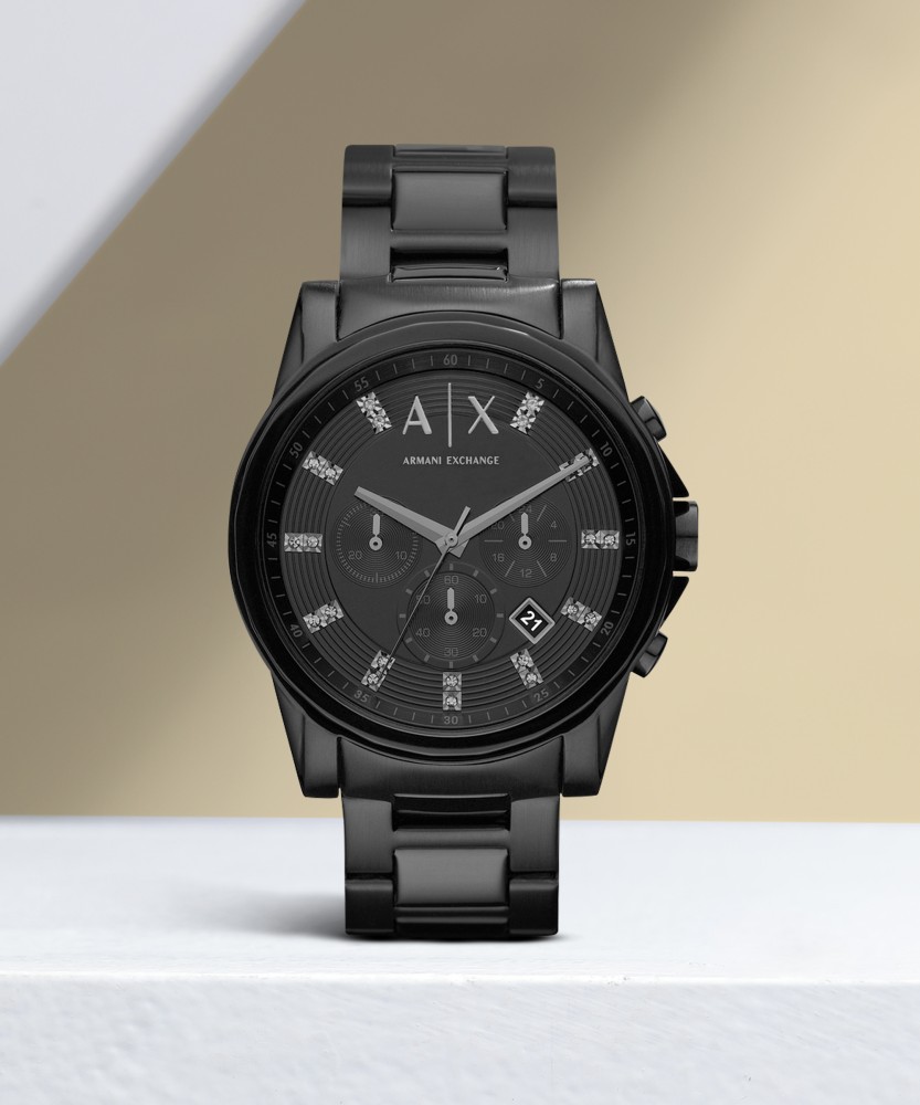 Armani exchange all clearance black watch