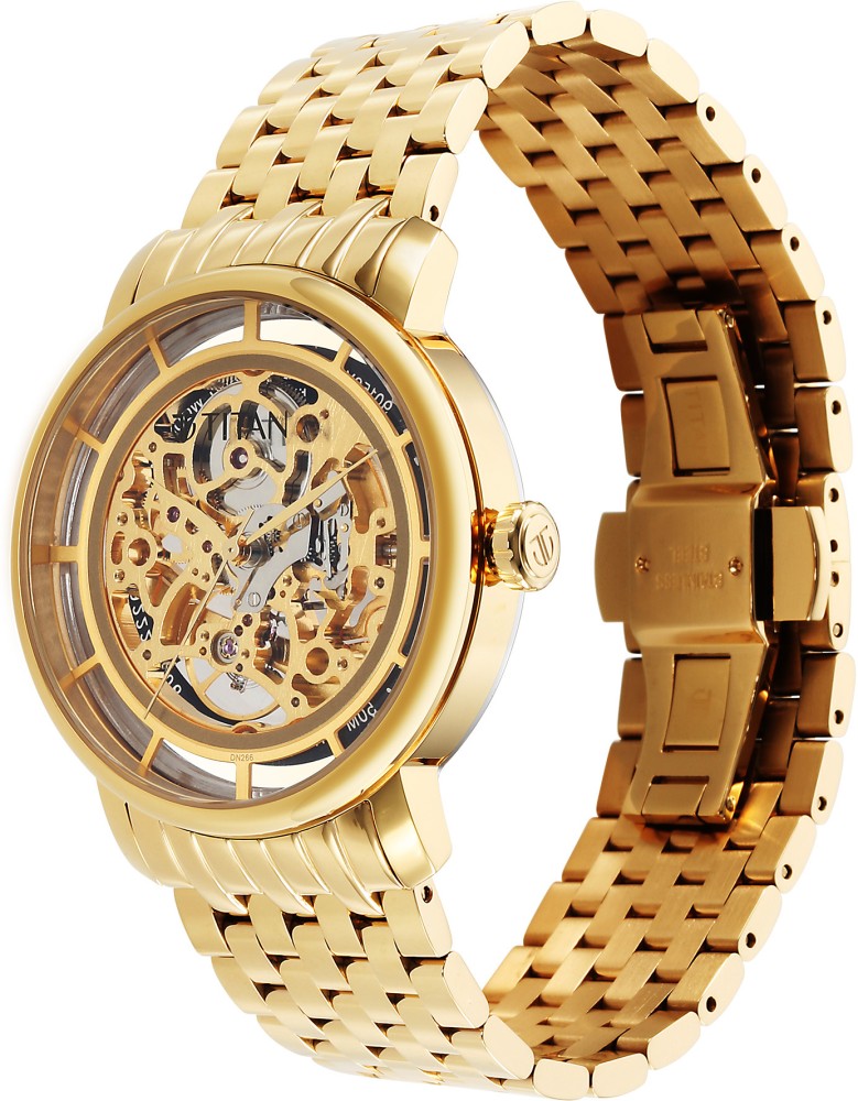 Titan hot sale skeleton watches