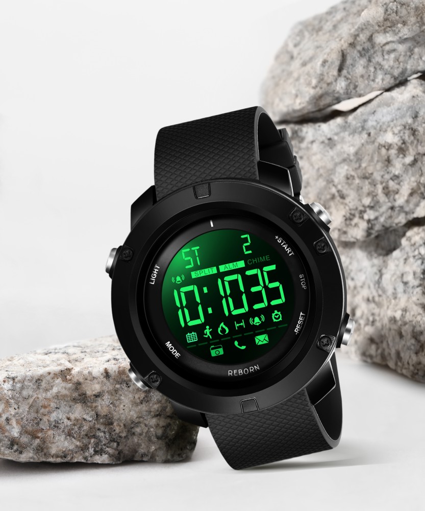 Shock resistant outlet waterproof watch