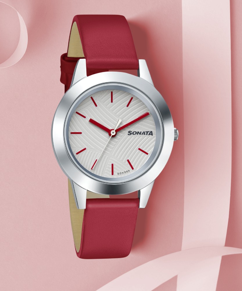 Girl hand watch clearance sonata