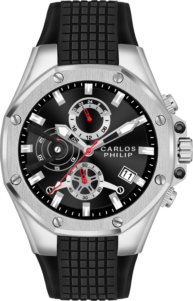Carlos Philip Analog Watch For Men Buy Carlos Philip Analog Watch For Men Navigator Series 03357A 01 Online at Best Prices in India Flipkart