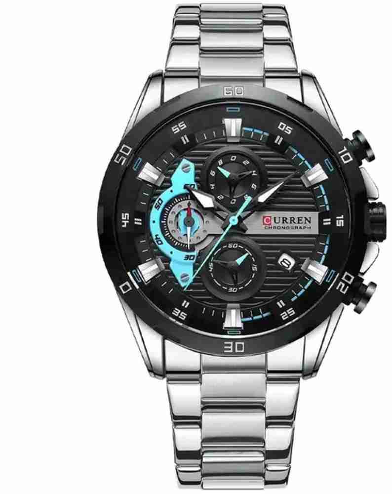 Curren CR 8402 Silver Black Men s Watch Analog Watch For Men Buy Curren CR 8402 Silver Black Men s Watch Analog Watch For Men CR 8402 Silver Black Online at Best Prices in India Flipkart