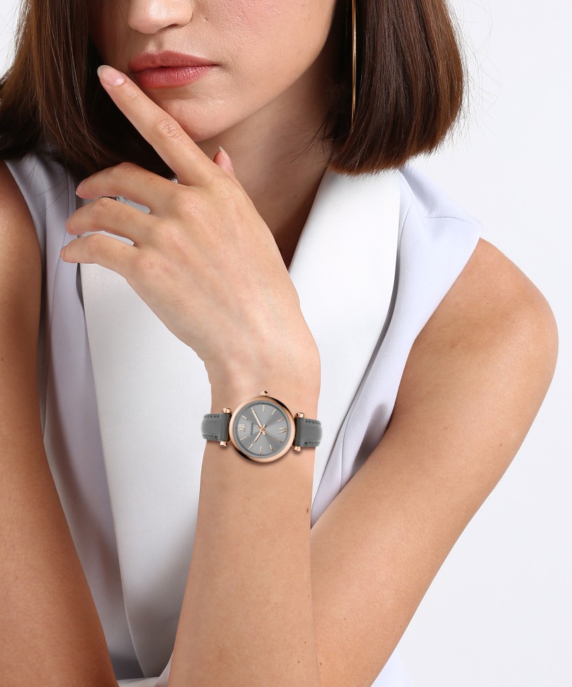 Carlie mini three hand fossil online watch