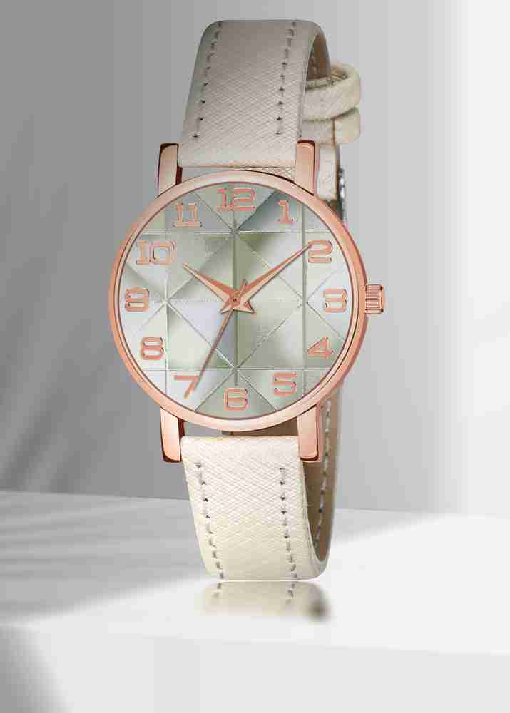 Women's geometry quartz watch flipkart online