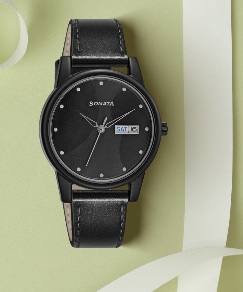 sonata day and date watches