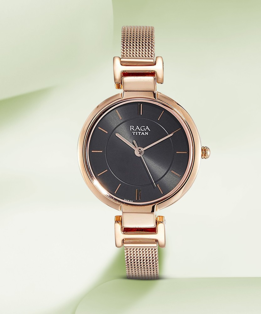 Titan raga best sale rose gold flipkart