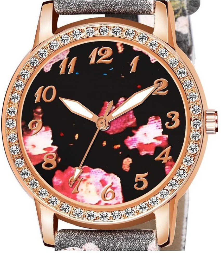 COSMIC Casual Floral Design Analog Watch For Girls Buy COSMIC