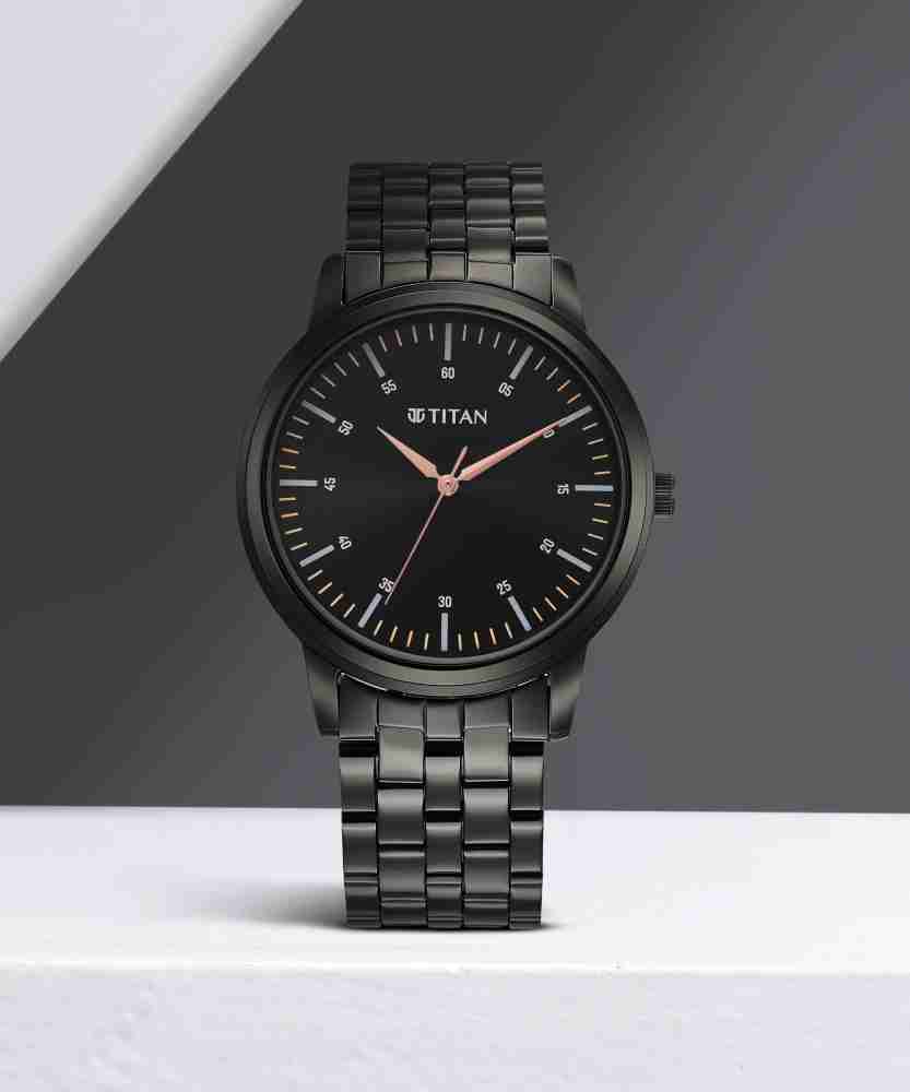 Titan Karishma Black Dial Watch for Men