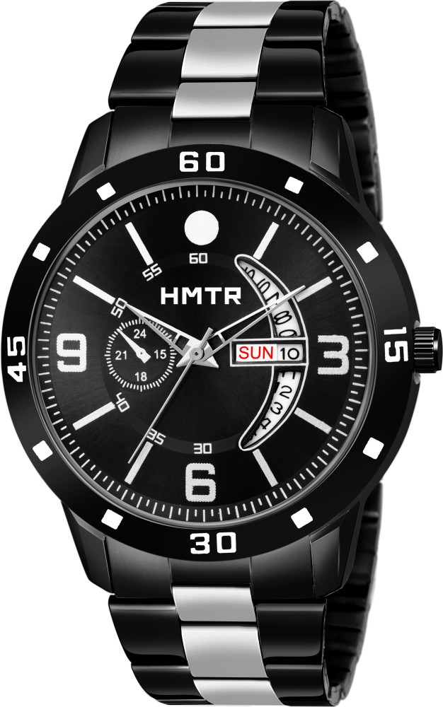 HMTr BLACK DAY AND DATE WORKING Analog Watch - For Men - Buy HMTr BLACK DAY  AND DATE WORKING Analog Watch - For Men 7106-BLACK Online at Best Prices in  India