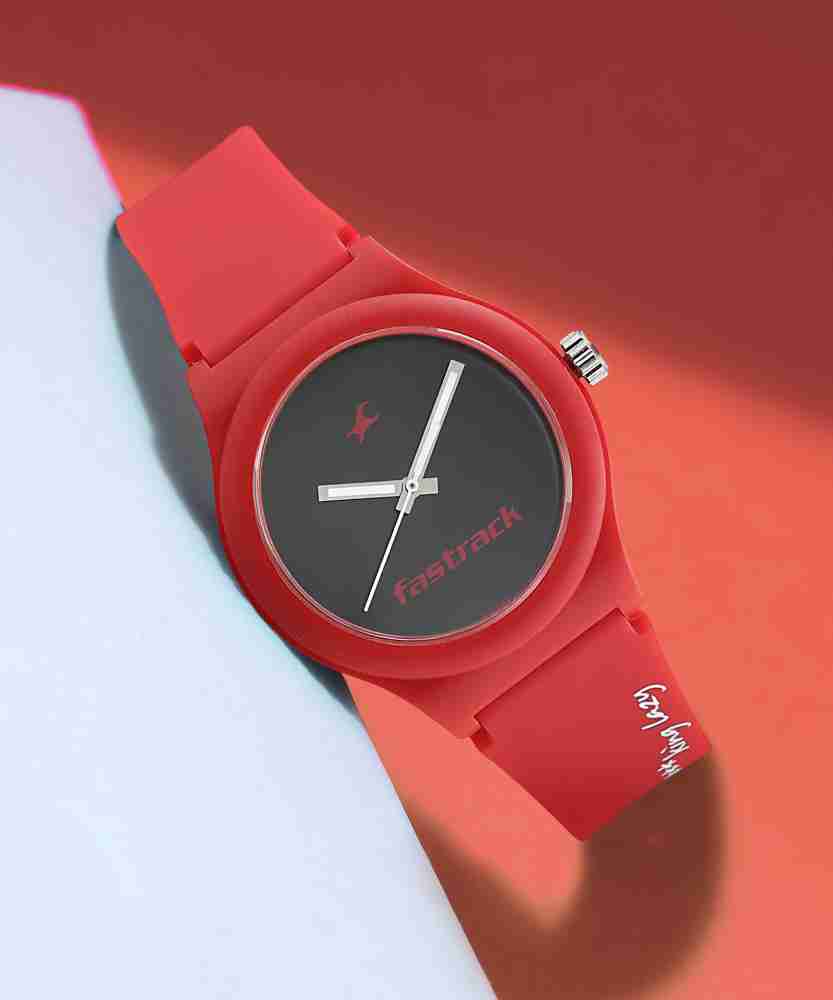 Fastrack ng38003pp08 tees analog watch hot sale