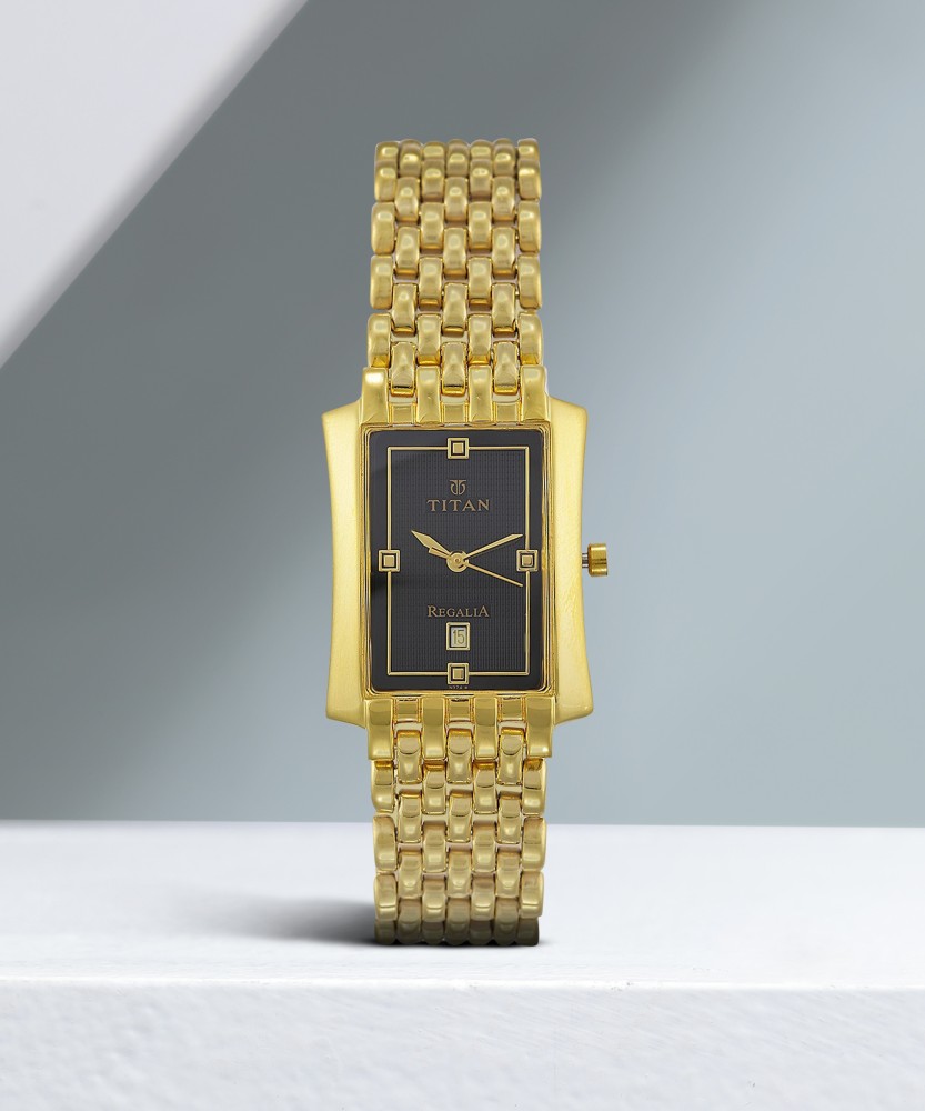 Titan regalia gold watch new arrivals