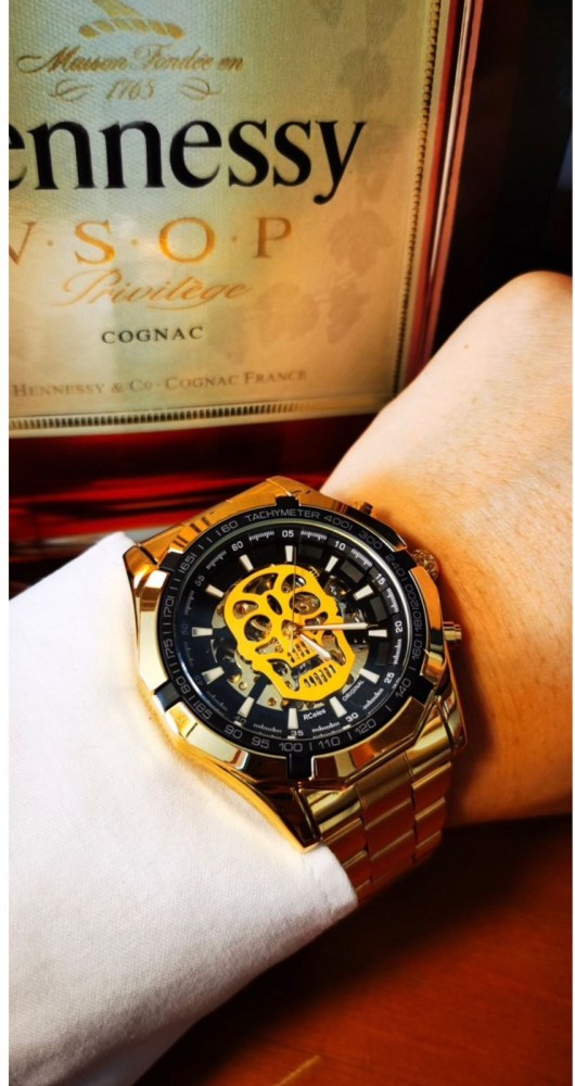 T winner clearance grandmeister skull watch