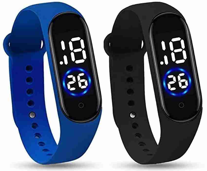 Pappi boss cheap led band watch