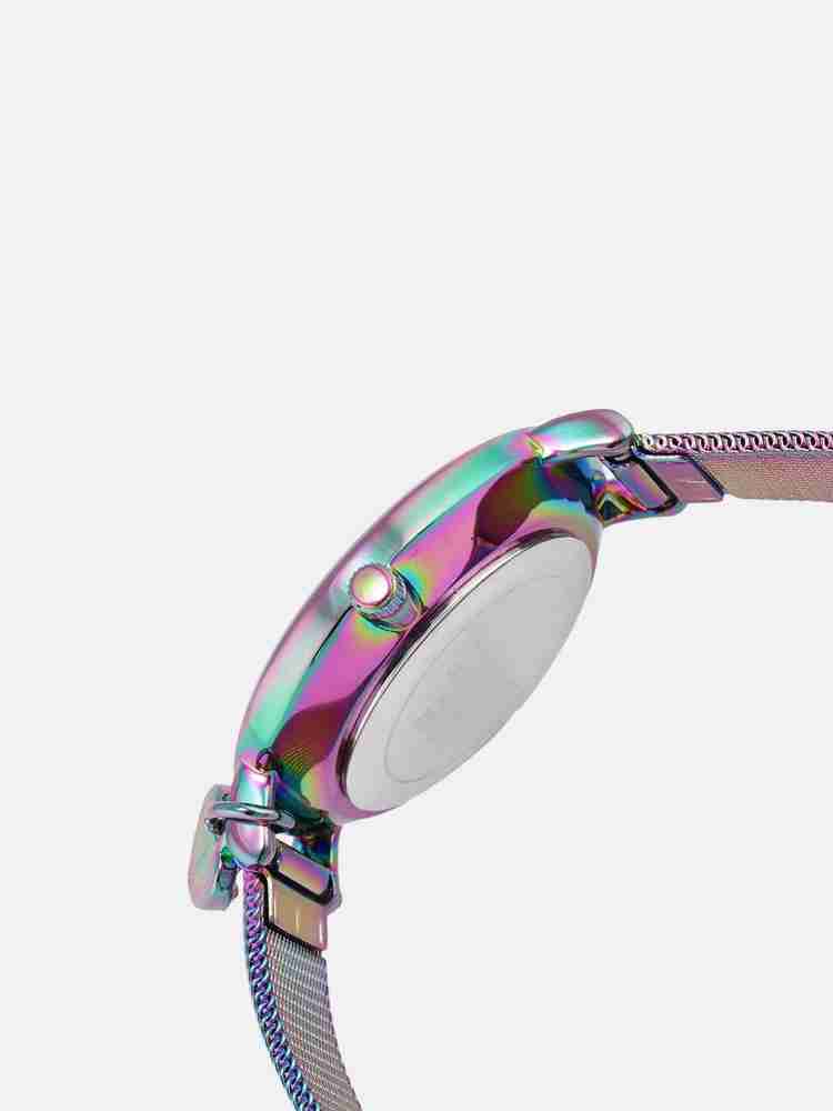 Laura ashley rainbow mesh watch deals