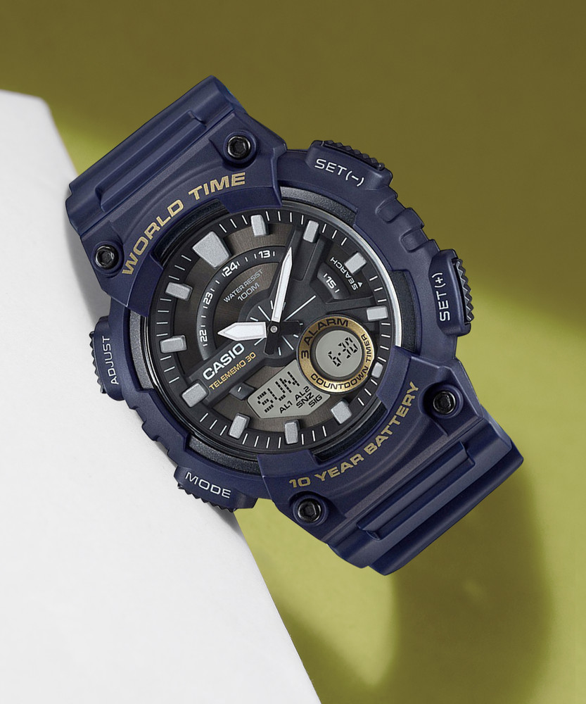 Casio ad218 youth combination watch sales