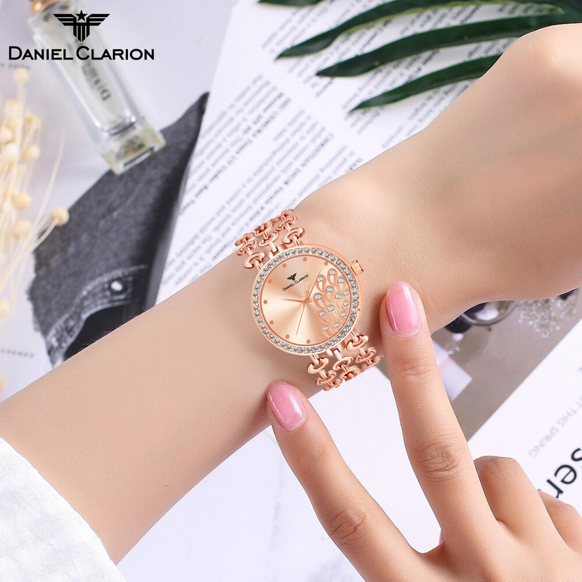 Rose gold ladies watch sale