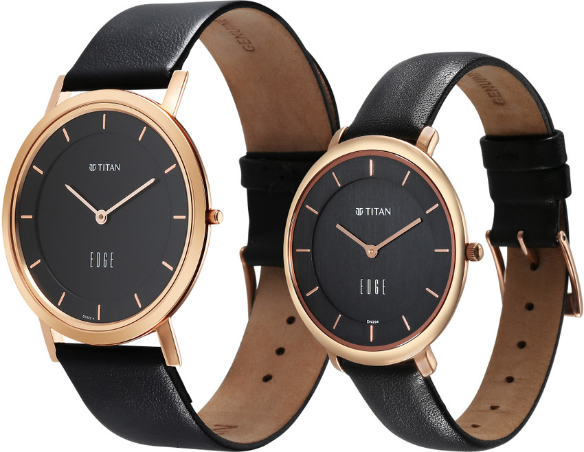 Titan edge couple watches hotsell