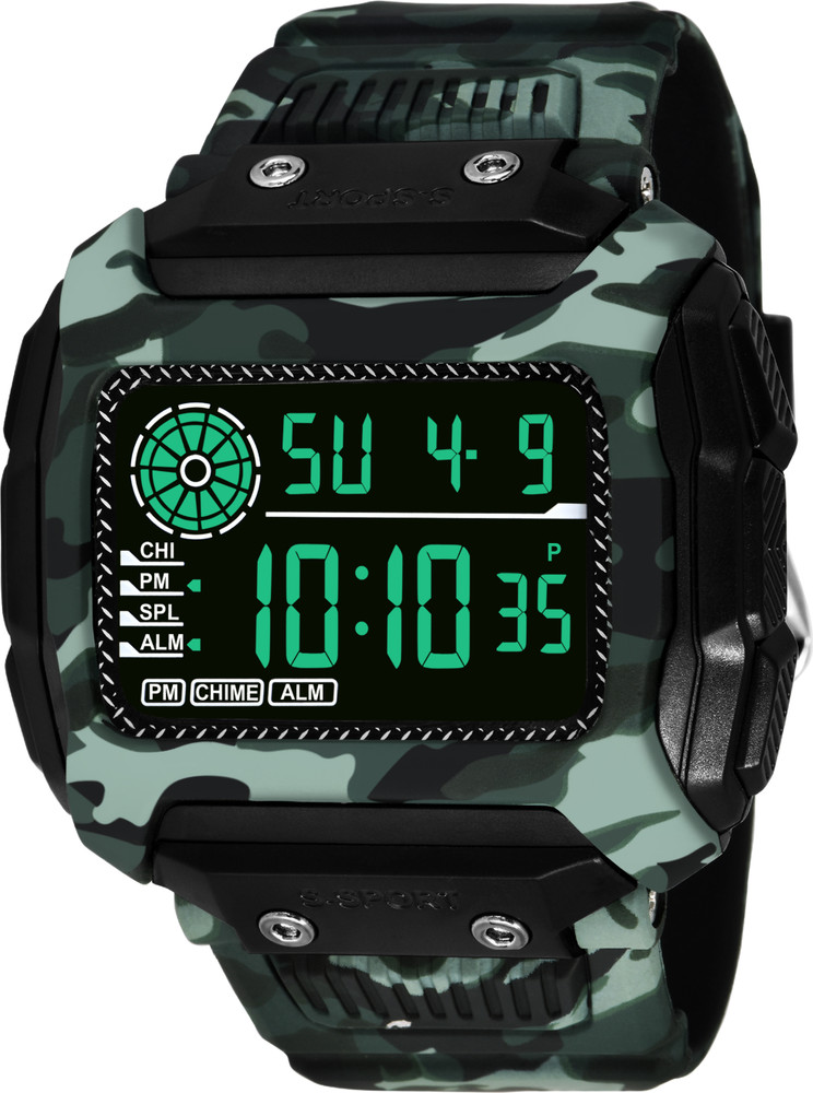 Digital belt watch cheap