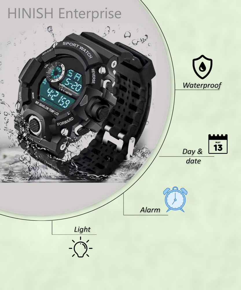 Digital sports watch flipkart deals
