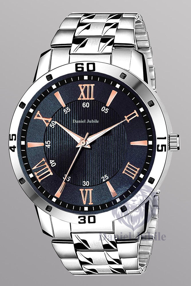 Daniel Jubile Men style Boys Hand Watch Gents 2022 Luxury Design Steel Chain New Model Analog Watch For Men