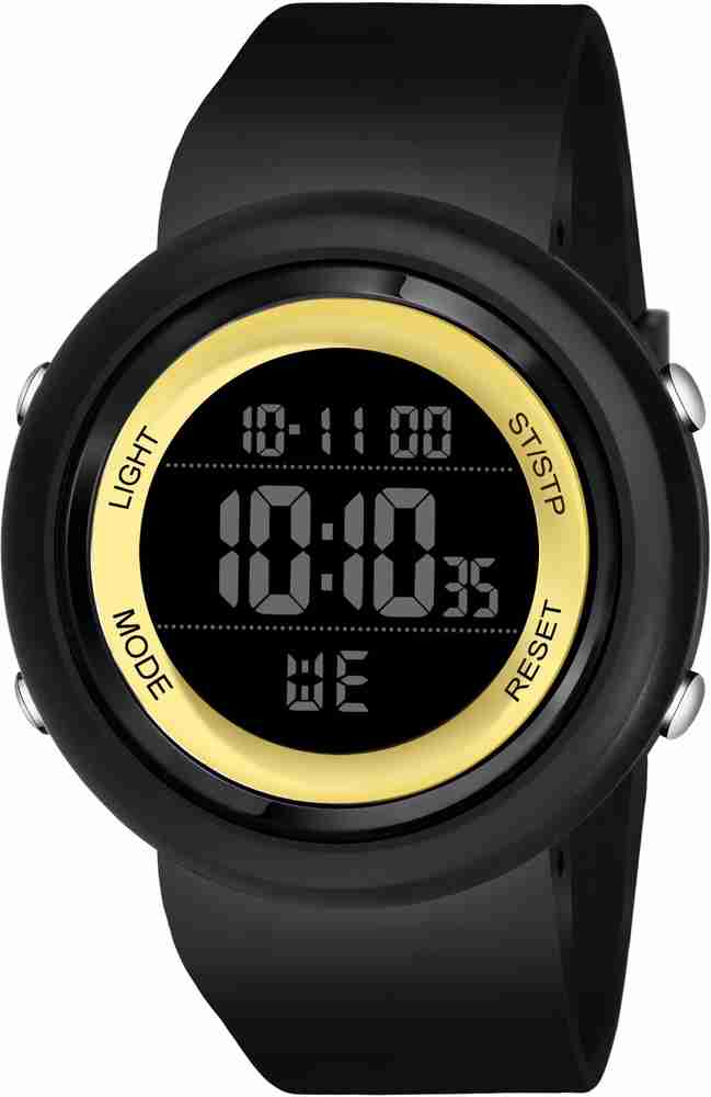 HALA Wrist Watch Sport Watch Black strap Water Resist 1260 Gold Digital Watch For Boys Girls Buy HALA Wrist Watch Sport Watch Black strap Water Resist 1260 Gold Digital