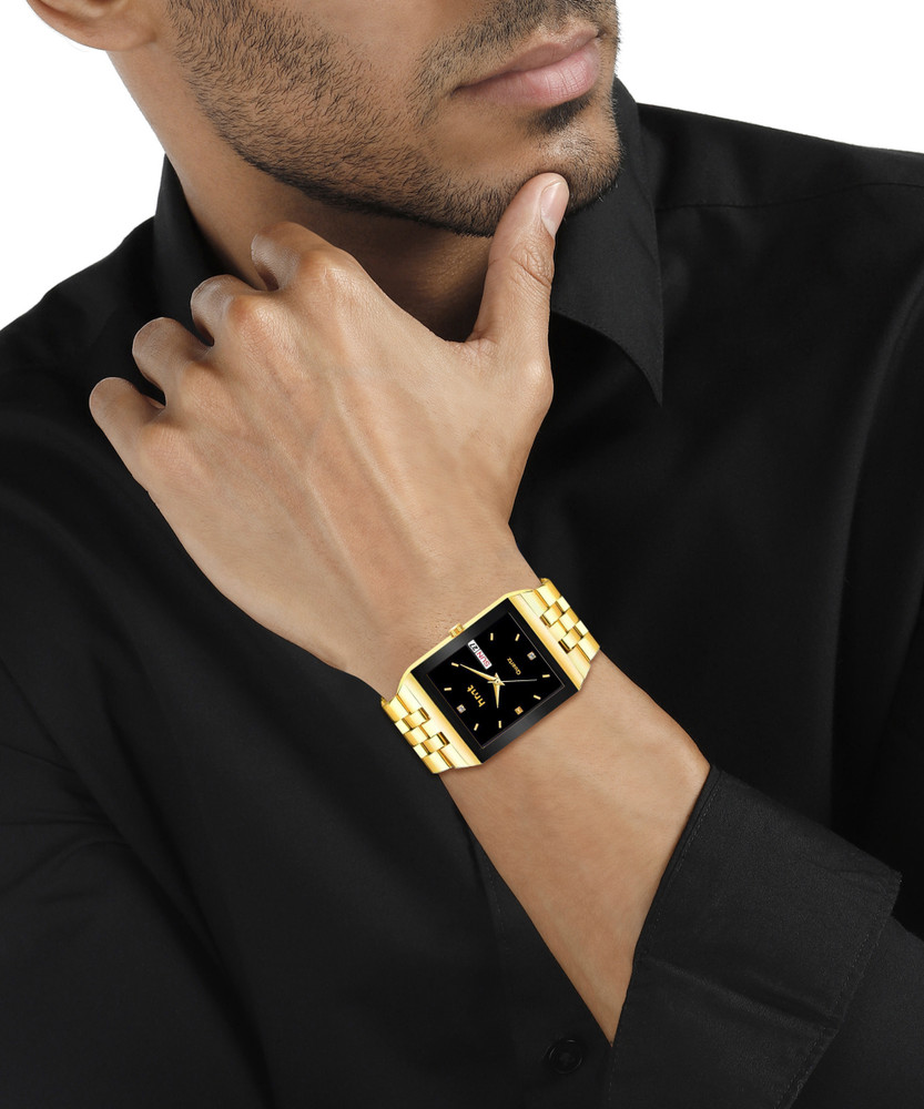 Gold wrist watches for mens online