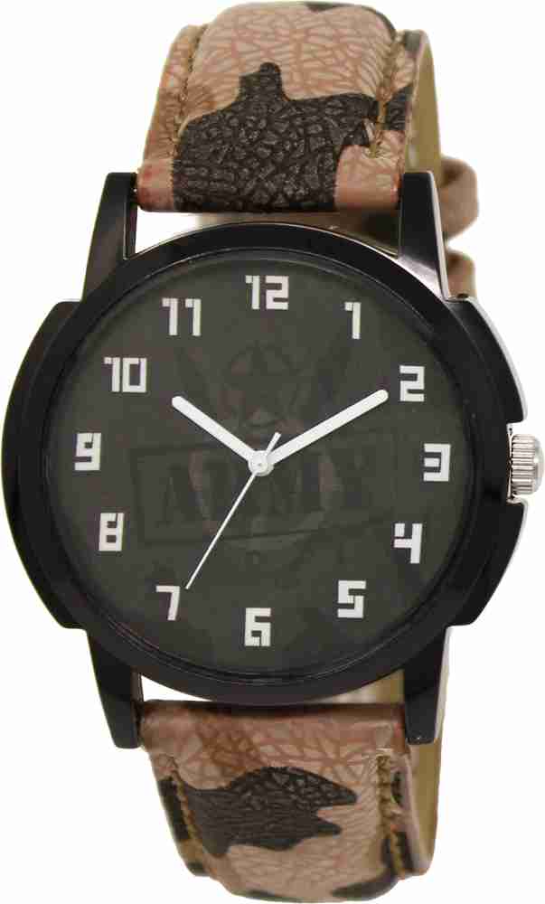Fastrack army on sale print watch