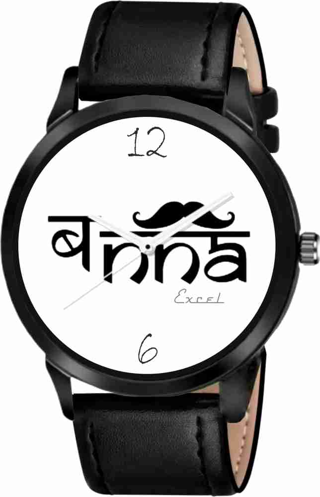 EXCEL Analog Watch For Men Buy EXCEL Analog Watch For Men Black Banna Watch For Men s Boys Online at Best Prices in India Flipkart