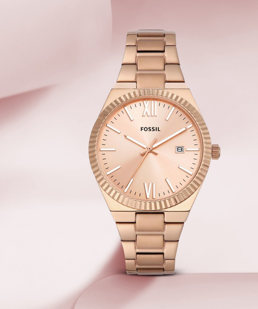 Fossil scarlette rose online gold