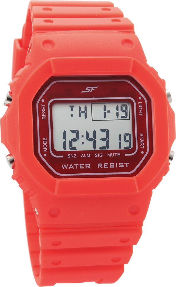 Sonata square digital watches hot sale