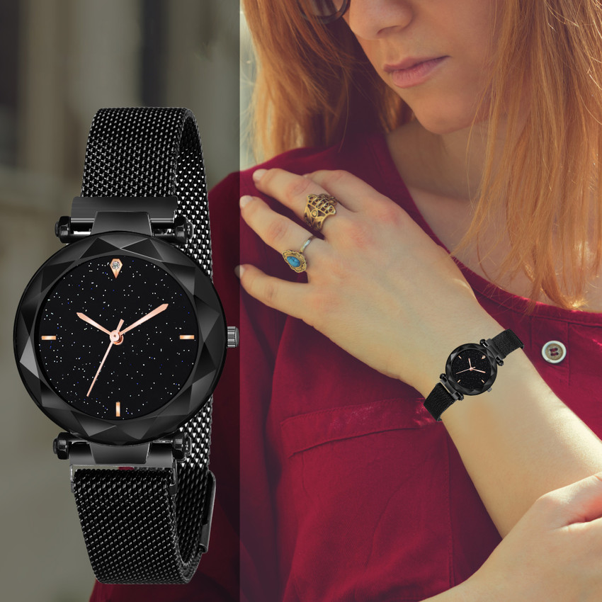 Marclex magnet wrist watch for women ladies watches girls style womens trending stylish Analog Watch For Women