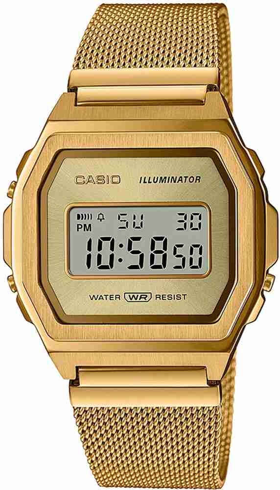 Casio gold 2025 watch womens