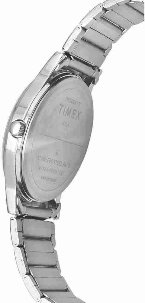 Reloj timex stainless steel back cr2016 on sale