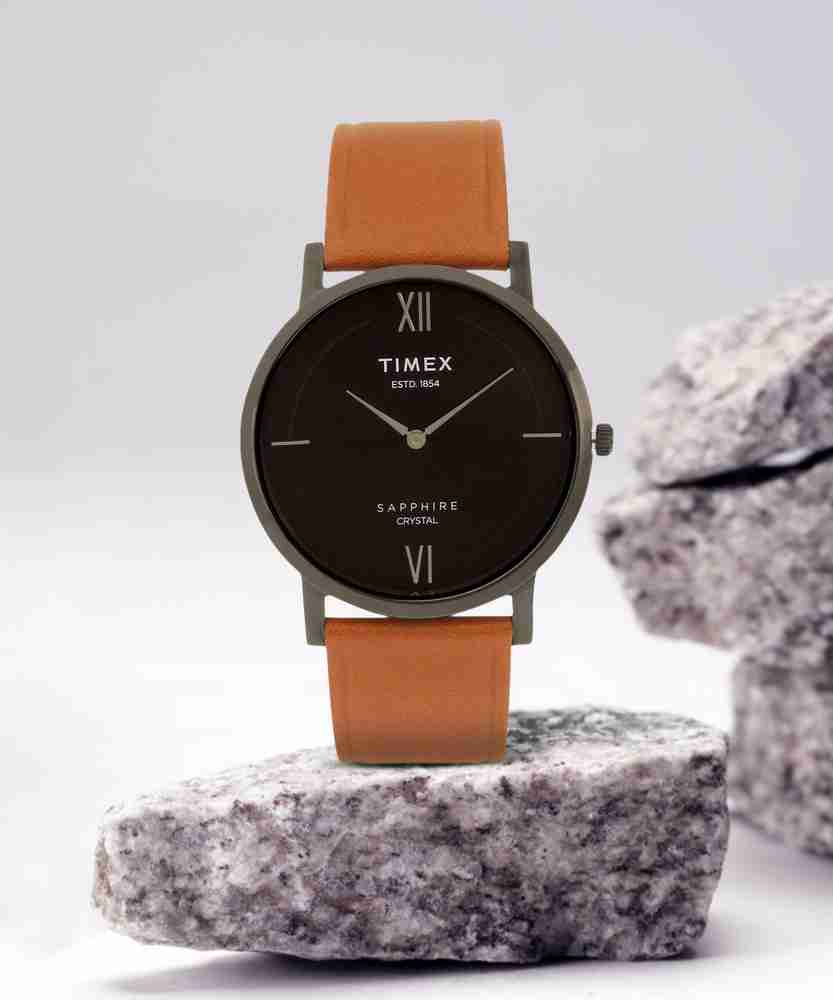 Timex sapphire crystal top watch
