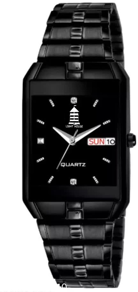 Hmt watches black chain clearance