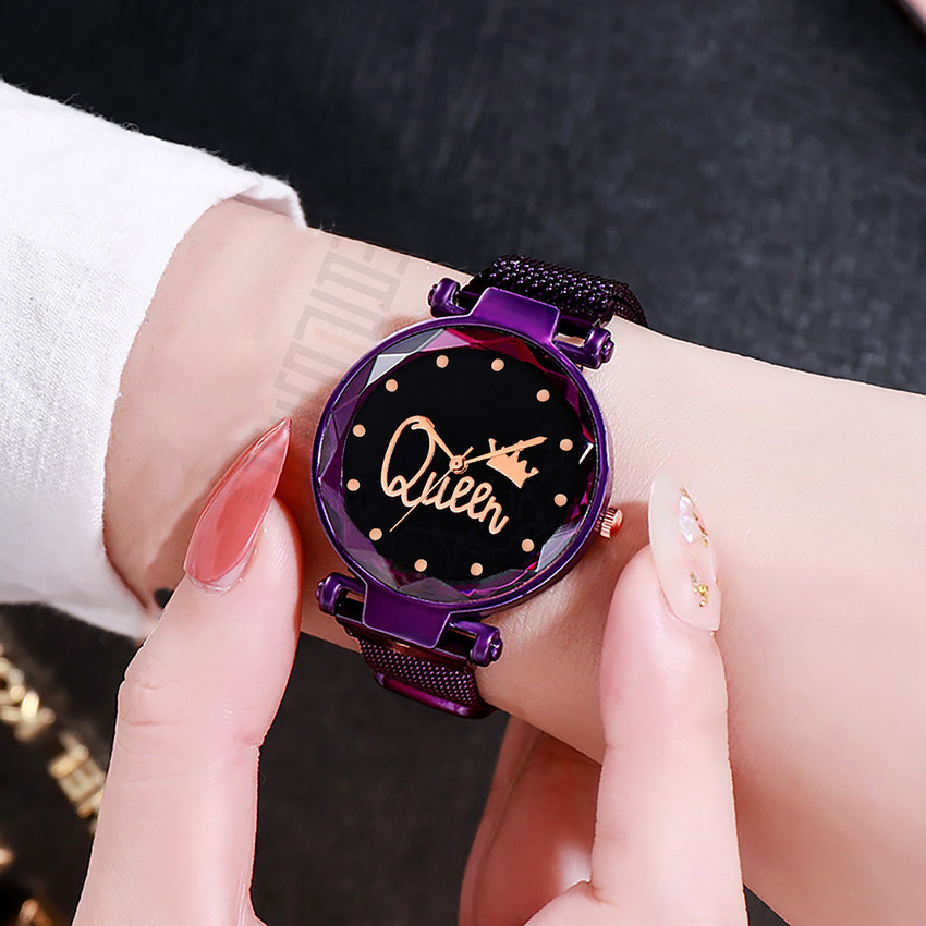 Purple wrist on sale watch