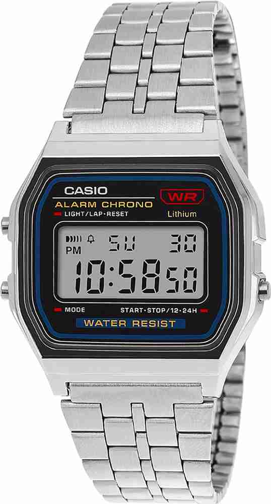 Casio alarm chrono wr lithium price outlet