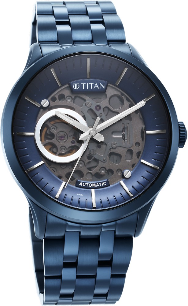 Titan skeleton hotsell watch price