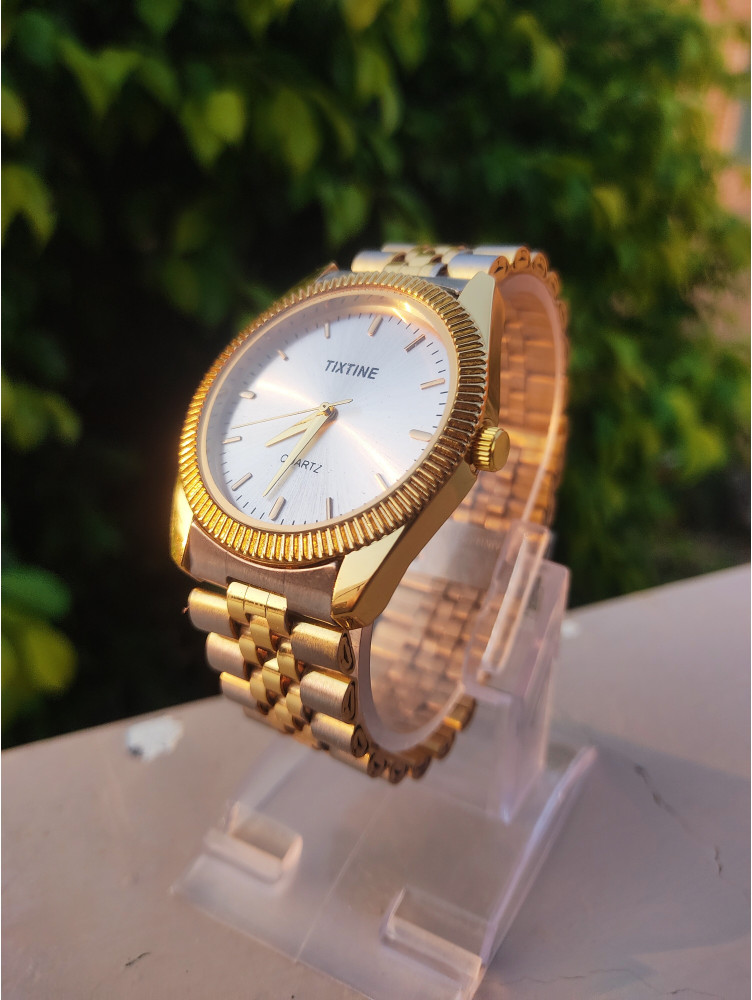 Silver metal watch new arrivals
