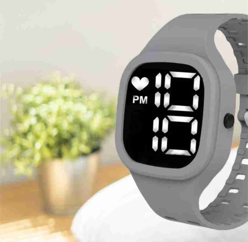 KIMY Digital Sport LED Combo watches traditional style for men boys silicone straps round Square dial Digital Watch For Boys Buy KIMY Digital Sport LED Combo watches