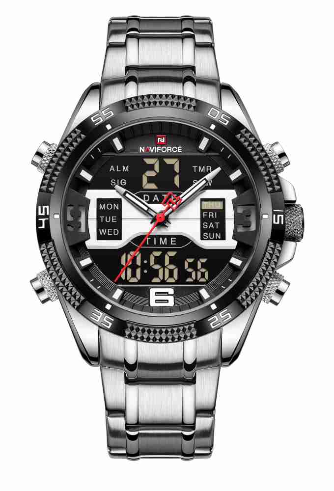 Naviforce stainless steel watch online
