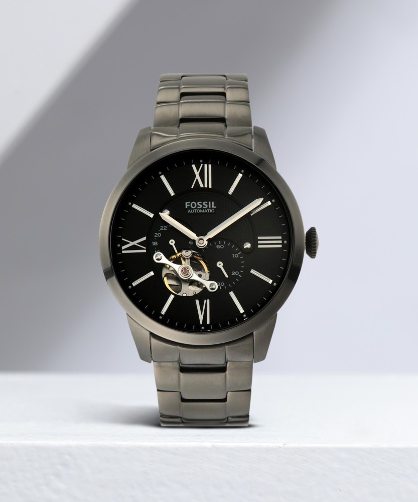 Fossil townsman automatic stainless best sale steel watch