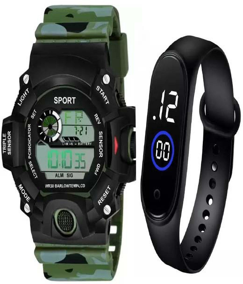 Digital sports watch flipkart store
