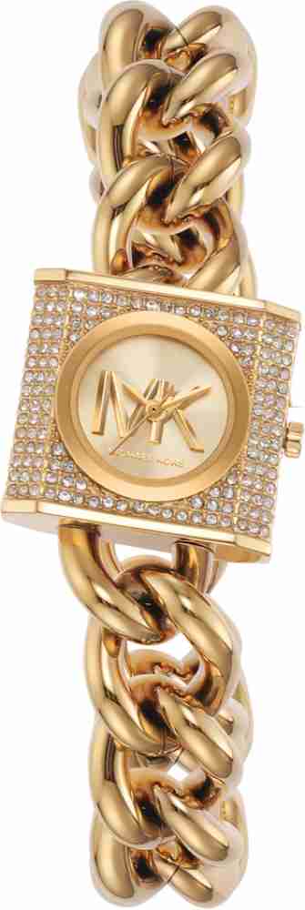 michael kors - Mk Chain Lock Analog Watch