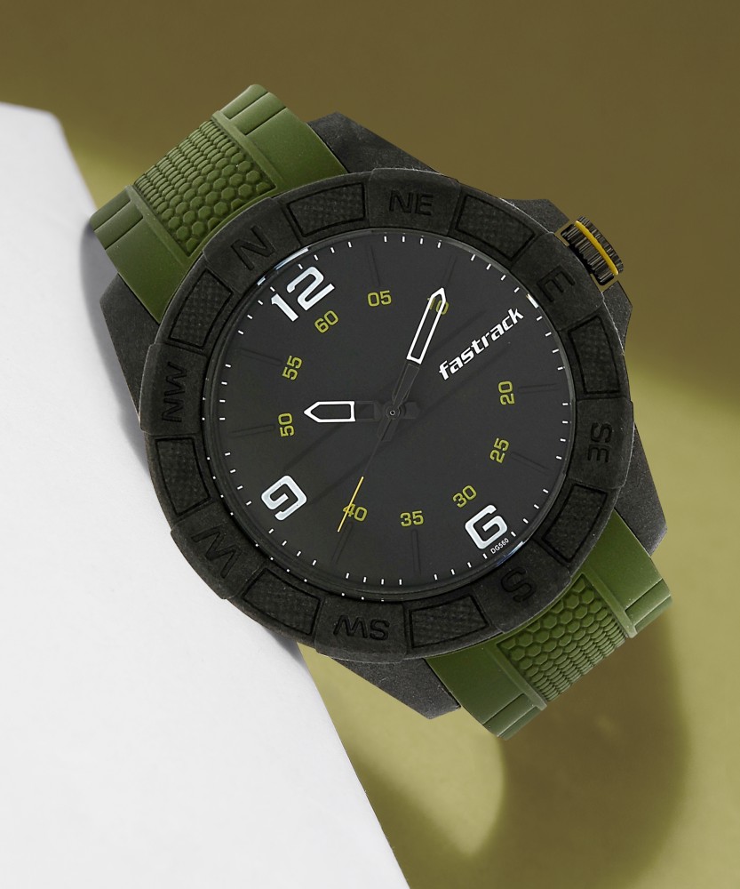 Fastrack green belt watch best sale