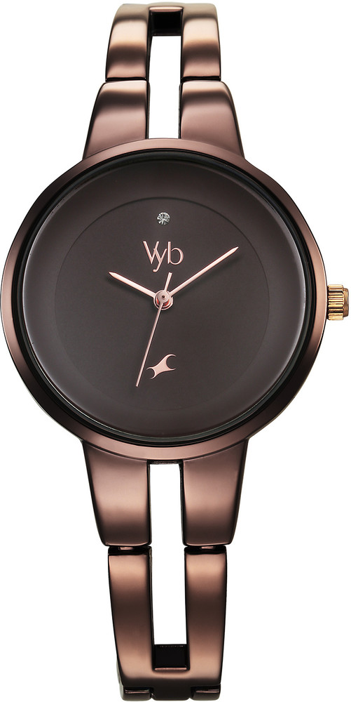 Fastrack Vyb Halo Analog Watch For Women Buy Fastrack Vyb Halo Analog Watch For Women FV60035QM01W Online at Best Prices in India Flipkart