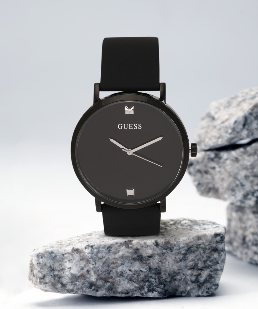 GUESS Black Dial Analog Watch For Men Buy GUESS Black Dial