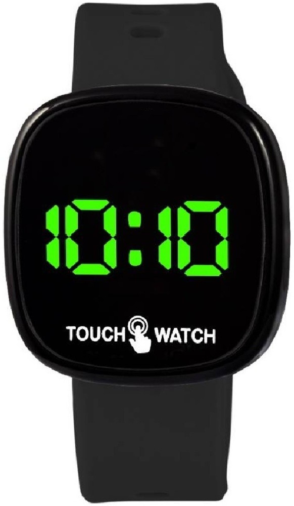 Touch watch led store